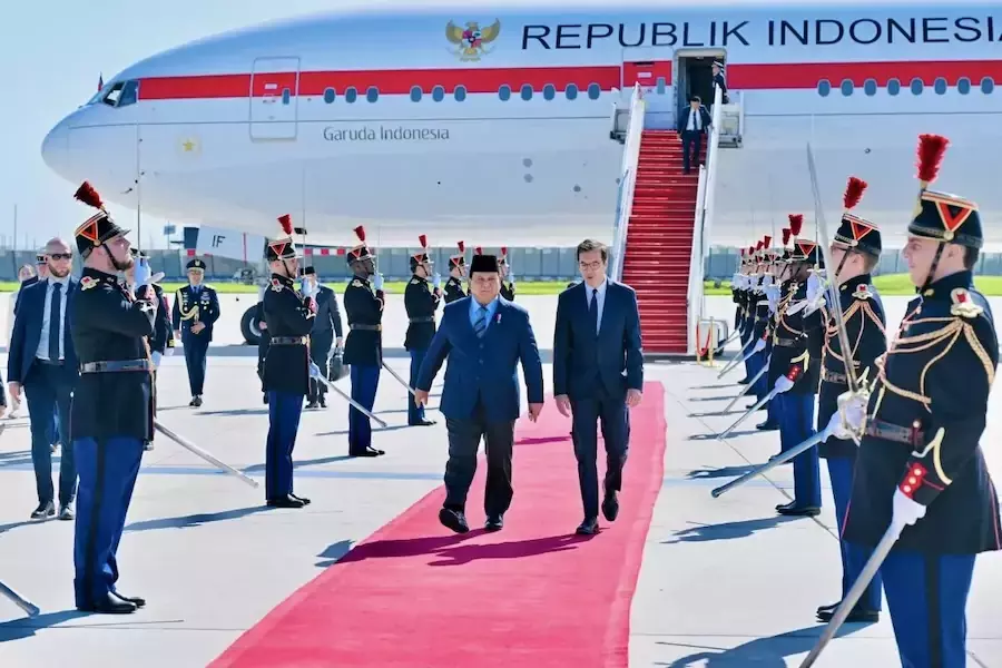 INDONÉSIE – FRANCE : Le président Prabowo en visite d’État à Paris