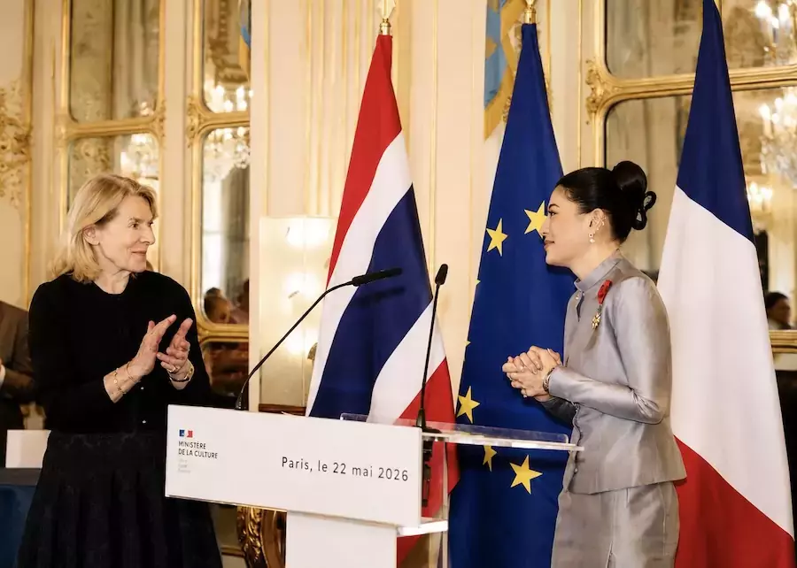 THAÏLANDE – FRANCE – La Princesse Sirivannavari décorée de la Légion d’honneur à Paris
