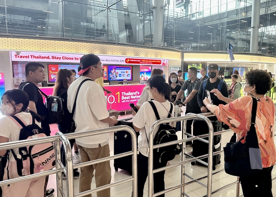 THAÏLANDE – TOURISME : Des couloirs prioritaires pour les familles chinoises dans les principaux aéroports