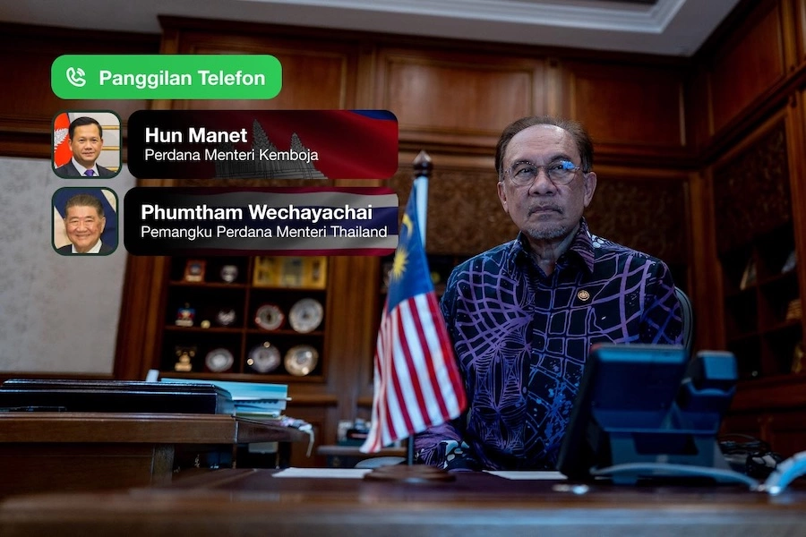 THAÏLANDE – CAMBODGE : Premiers pourparlers de paix à Kuala Lumpur