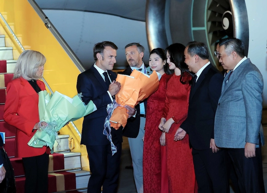 VIETNAM – FRANCE : Premier message d’Emmanuel Macron à Hanoï