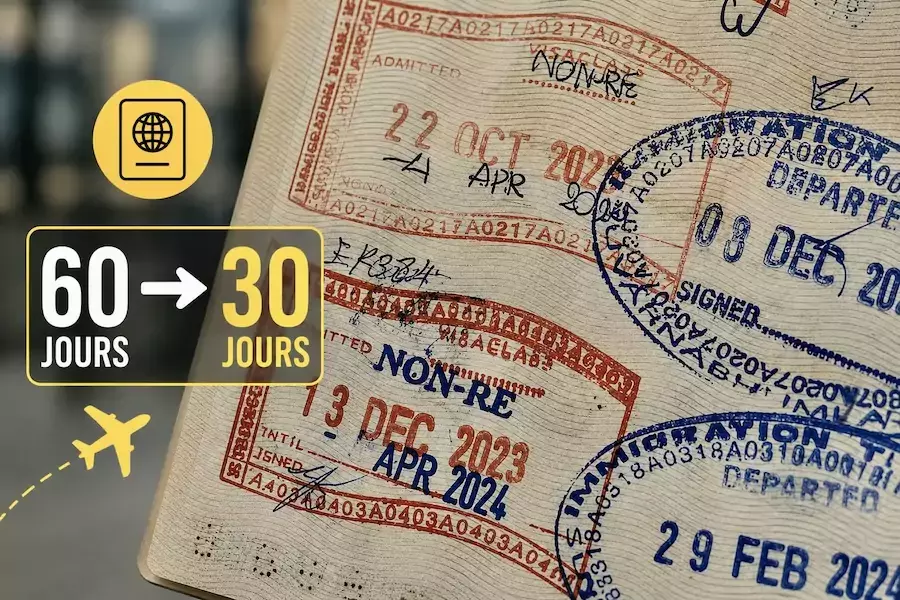 THAÏLANDE – TOURISME : Les 60 jours sans visa, c’est (hélas) fini