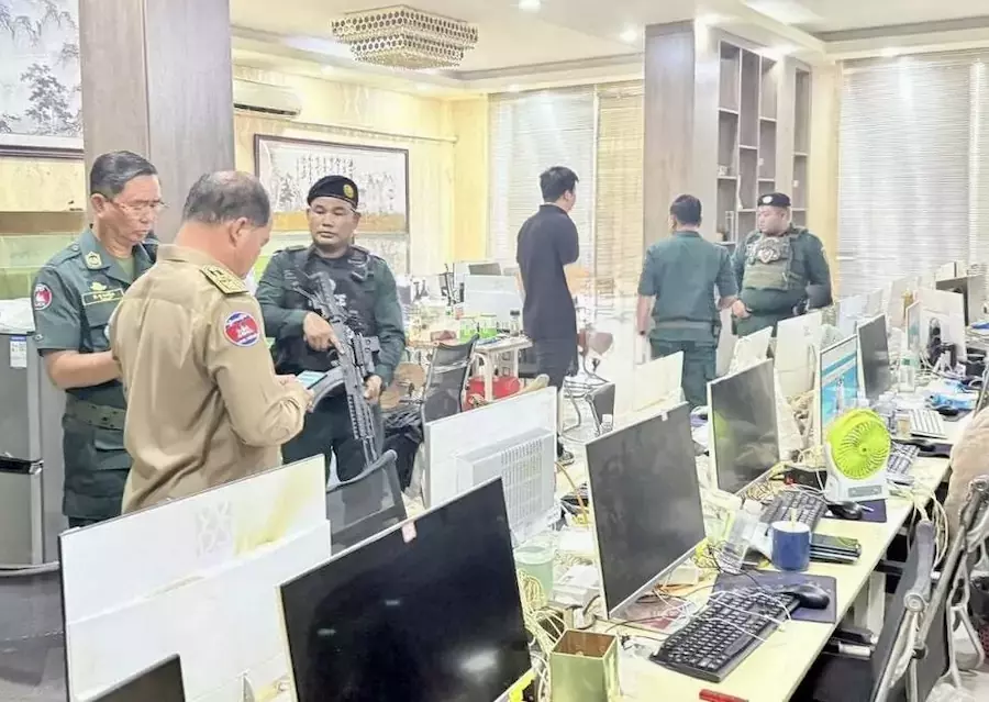 CAMBODGE – EUROPE : Le Trésor britannique s’en prend aux cyberescroqueries