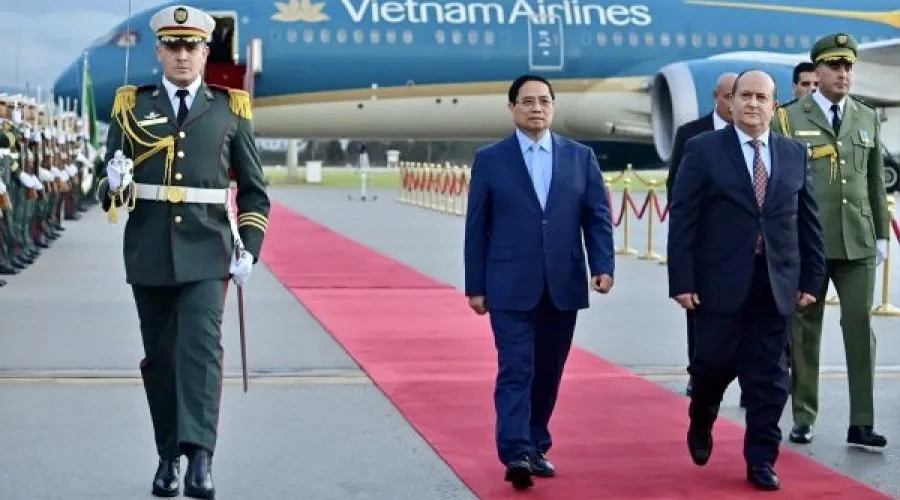 VIETNAM – ALGÉRIE : Le Premier ministre vietnamien entame une visite officielle à Alger