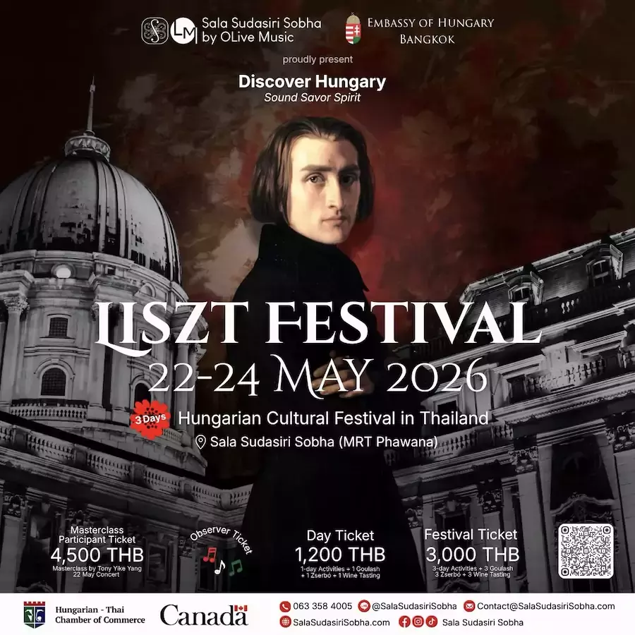 BANGKOK – CULTURE : Le Liszt Festival met à l’honneur le génie romantique