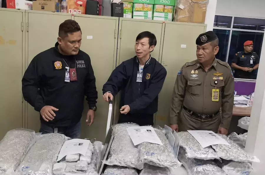 THAÏLANDE – CANNABIS : Deux Français et deux Suisses arrêtés à Phuket