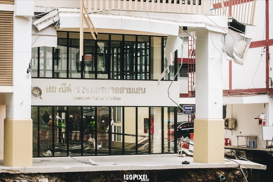 BANGKOK – SOCIÉTÉ : La démolition du poste de police de Samsen devrait être terminée d’ici le 25 octobre