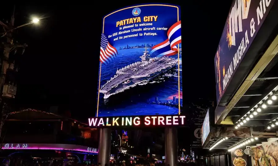 PATTAYA – TOURISME : L’USS Abraham Lincoln est arrivé, 5 000 militaires américains attendus en ville