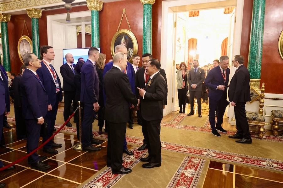 BIRMANIE – RUSSIE : Min Aung Hlaing à Moscou pour le 80e anniversaire de la Victoire