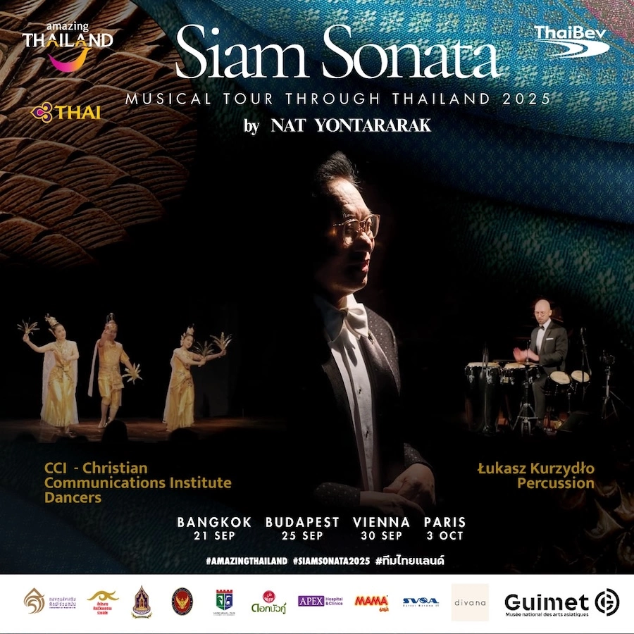 THAÏLANDE – CULTURE : Nat Yontararak annonce sa tournée « Siam Sonata »