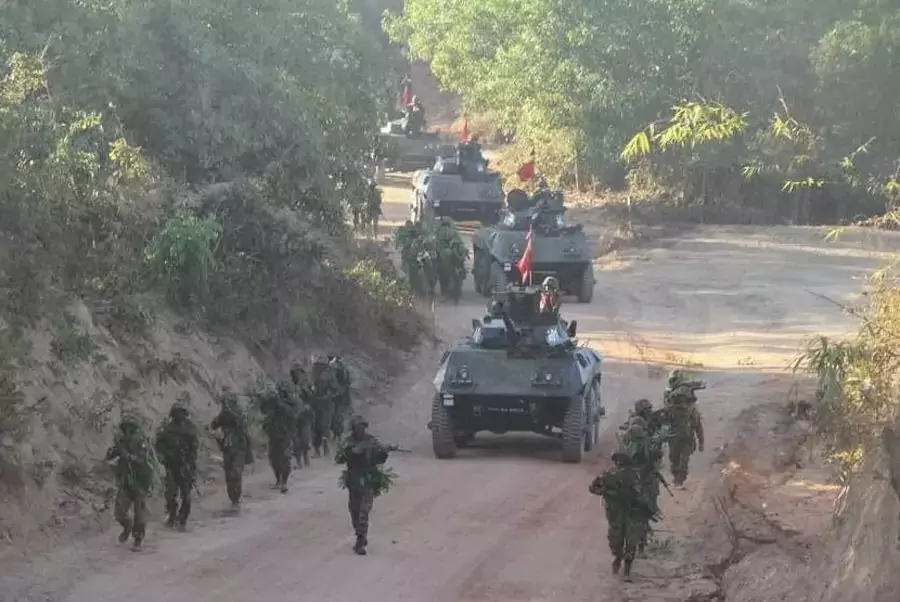 BIRMANIE – CONFLIT : L’armée birmane en pleine offensive