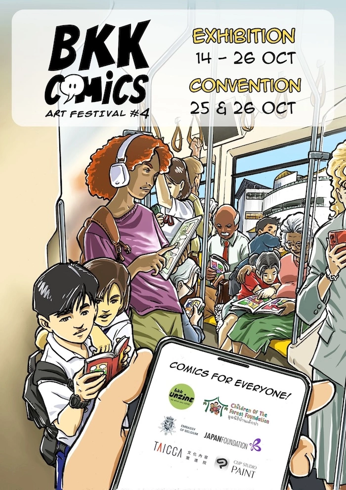 THAÏLANDE – CULTURE : Le BKK Comics Art Festival de retour pour une 4ᵉ édition