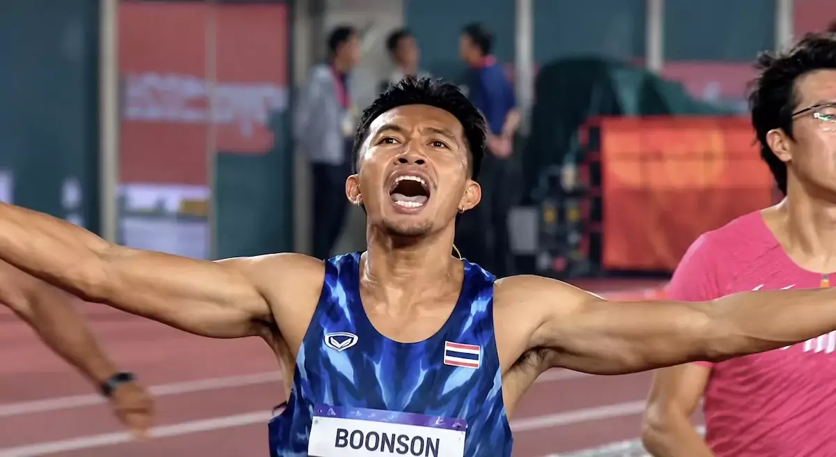 THAÏLANDE – SPORT : Puripol Boonson réussit le doublé 100-200 m
