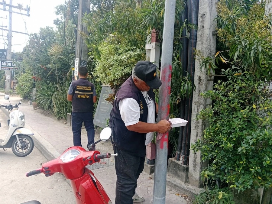 KOH PHANGAN – TOURISME : Un touriste allemand arrêté après une vague de graffitis