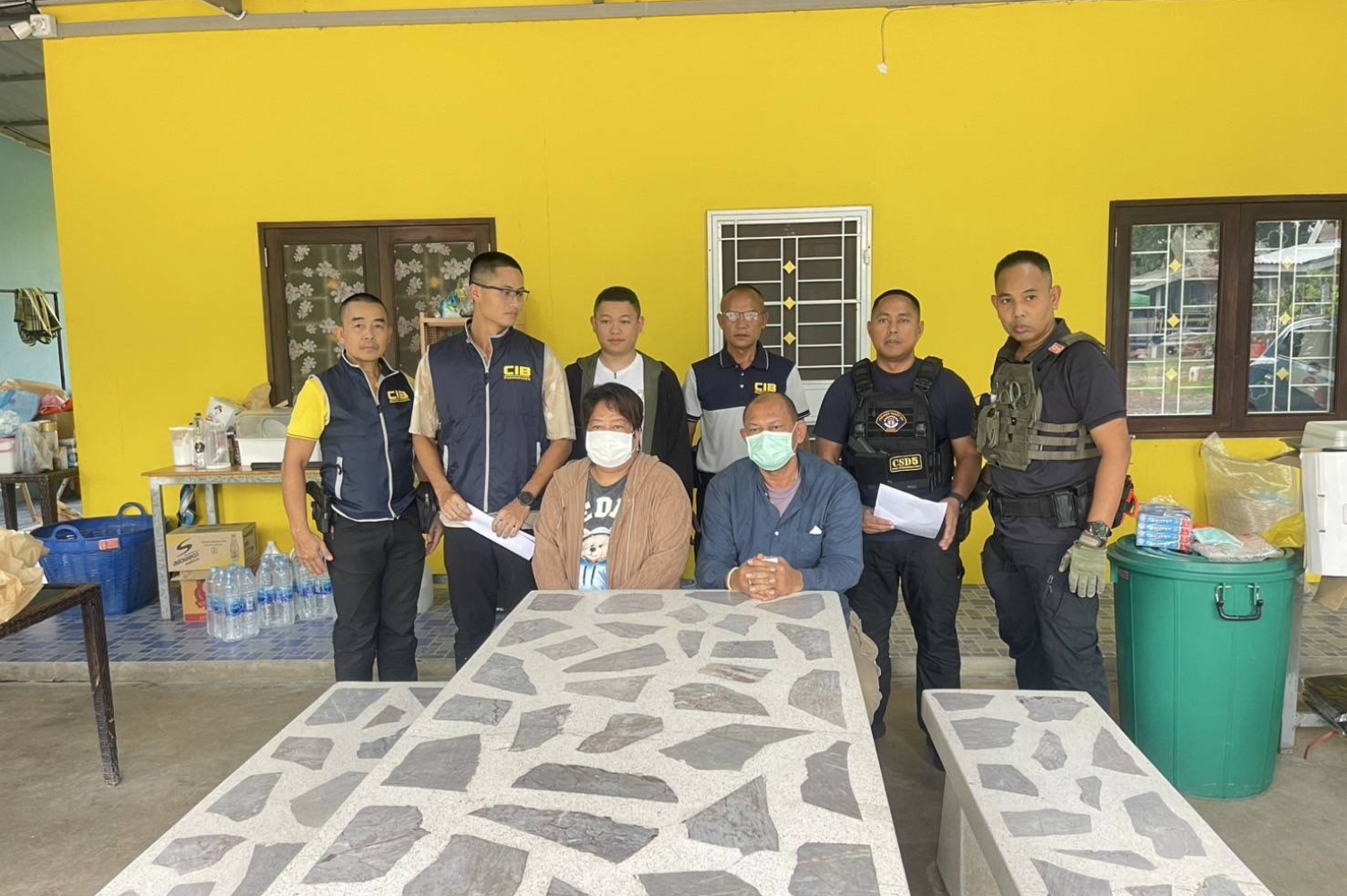Deux autres détenus dans l'affaire d'édition de fonds à Wat Rai Khing