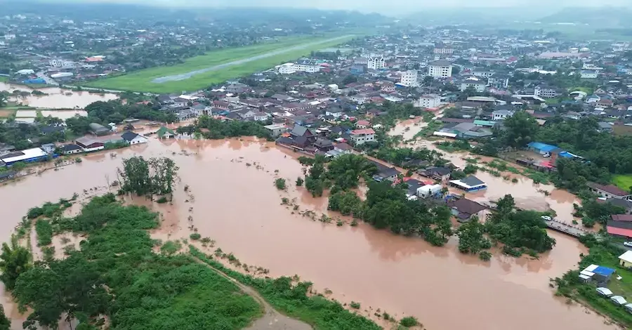 LAOS – INONDATIONS : Plus de 100 villages touchés dans trois provinces du nord