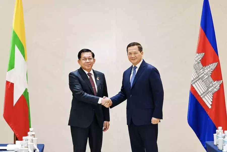 BIRMANIE – CAMBODGE : Min Aung Hlaing attendu à Phnom Penh début septembre