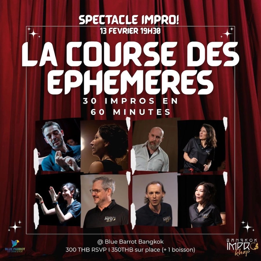 THAÏLANDE – CULTURE : Les Improkhap lancent “La Course des Éphémères” à Bangkok