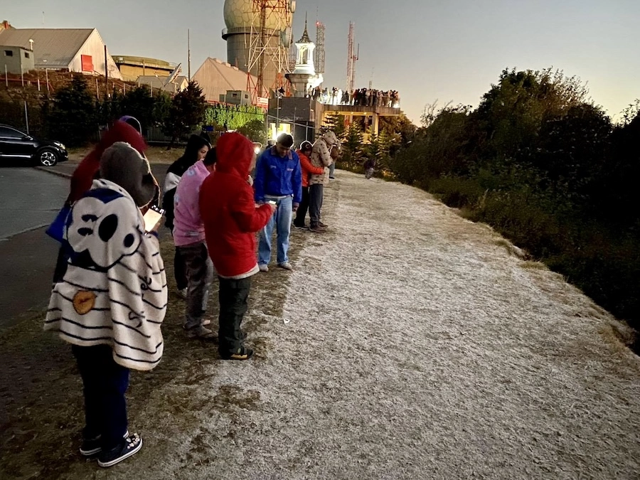 THAÏLANDE – MÉTÉO : Nouveau givre au sommet du Doi Inthanon