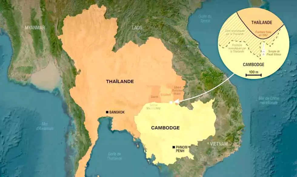 THAÏLANDE – CAMBODGE : Négociations sur un point de passage frontalier