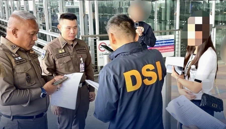 THAÏLANDE – SOCIÉTÉ : Arrestation à Suvarnabhumi d’une recruteuse pour des mères porteuses