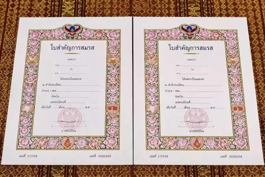 THAÏLANDE – SOCIÉTÉ :  Bangkok durcit la lutte contre les mariages blancs
