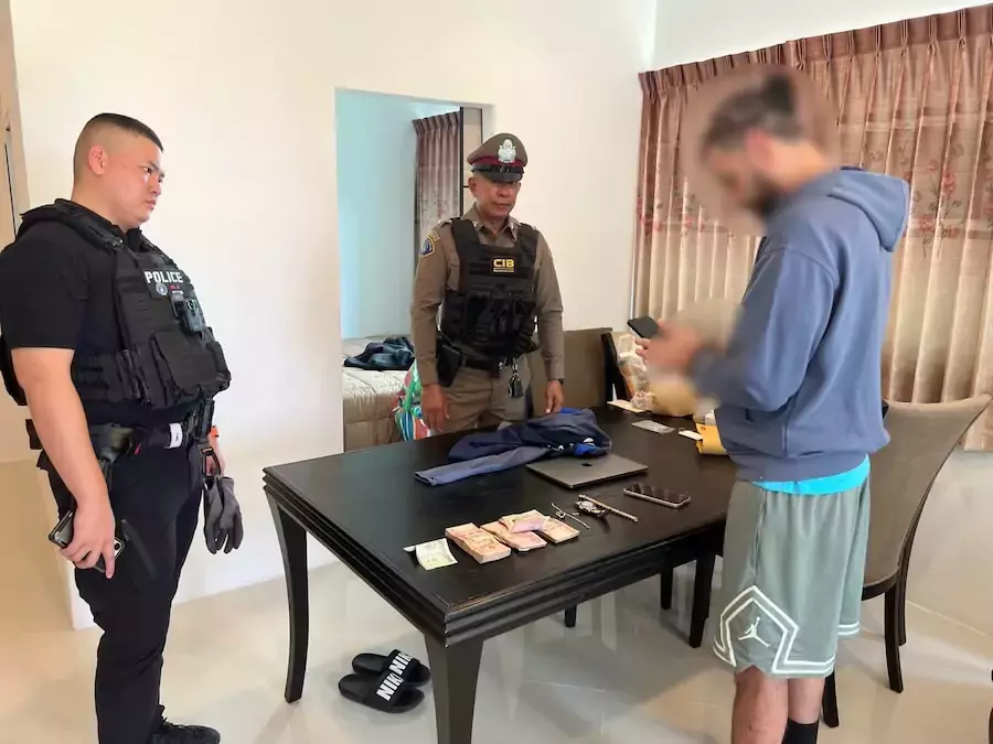 THAÏLANDE – JUSTICE : Un Britannique arrêté à Pattaya dans une affaire d’assassinat lié à un cartel
