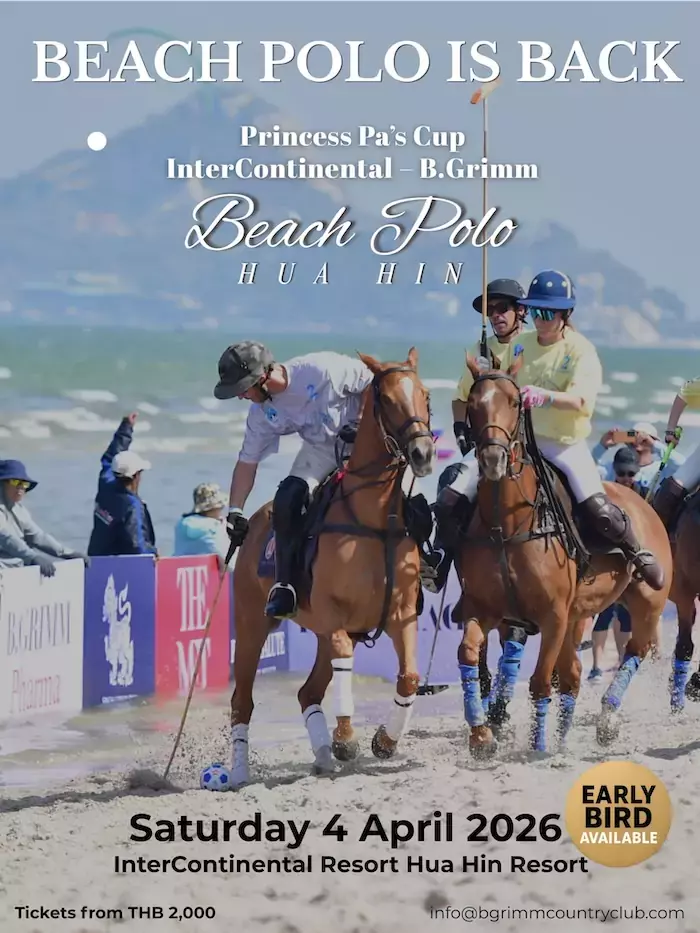 HUA HIN – INITIATIVE : Le beach polo au service d’une cause