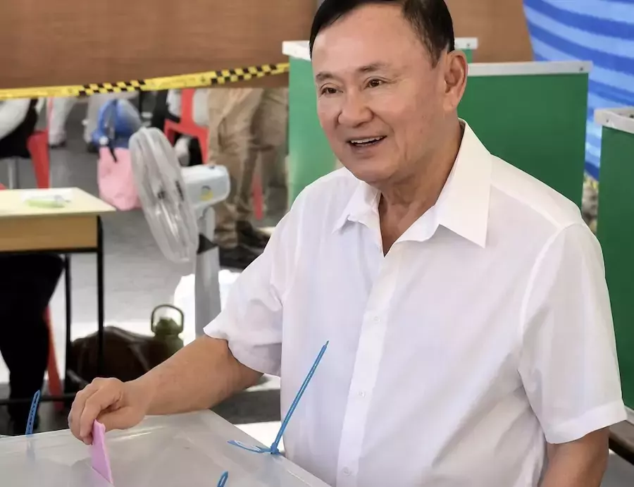 THAÏLANDE – POLITIQUE : Thaksin Shinawatra vote pour la première fois depuis vingt ans