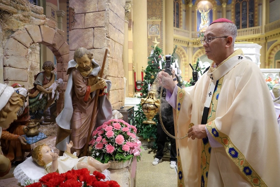 BANGKOK – RELIGION : Célébration de la Nativité du Christ à la cathédrale de l’Assomption