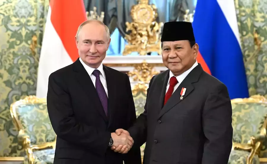 INDONÉSIE – DIPLOMATIE : Entre Poutine et Prabowo, le courant passe