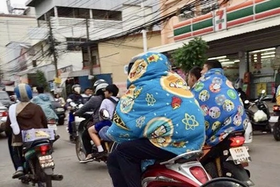THAÏLANDE – MÉTÉO : Alerte au froid et au passage du typhon Koto du 28 au 30 novembre