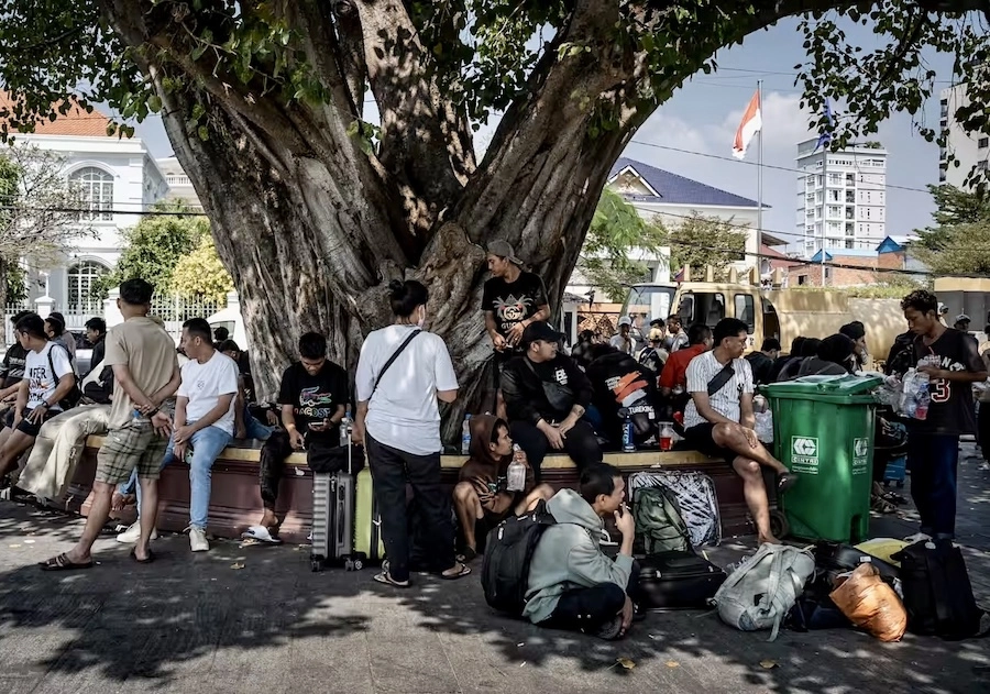 CAMBODGE – CONFLIT: Vu de Phnom Penh, une guerre toujours larvée