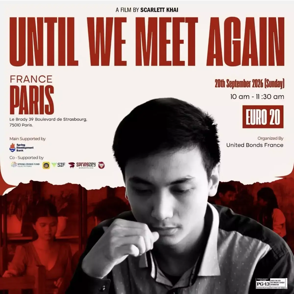 BIRMANIE – CINÉMA : Until We Meet Again projeté à Paris le 20 septembre