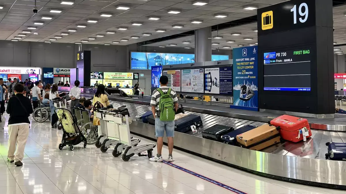 THAÏLANDE – INONDATIONS : Retards de vols et de bagages à l’aéroport Suvarnabhumi