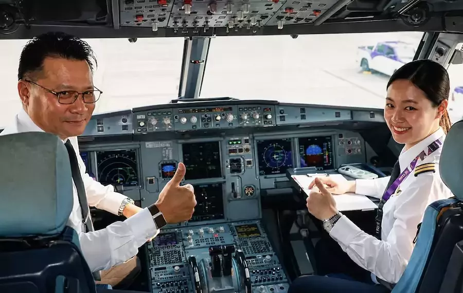 THAÏLANDE – SOCIÉTÉ : Thai Airways nomme sa première femme pilote après 66 ans d’histoire