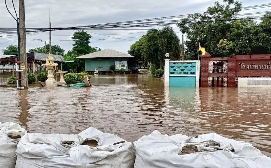 THAÏLANDE – MÉTÉO : La tempête Nong Fa cause des pluies intenses et des risques d’inondations
