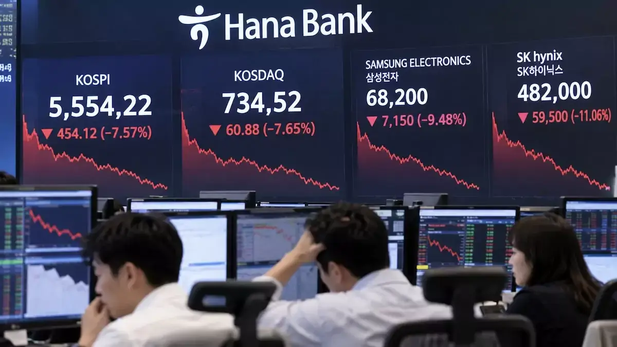 CORÉE DU SUD – ÉCONOMIE : La Bourse de Séoul victime des doutes sur l’IA