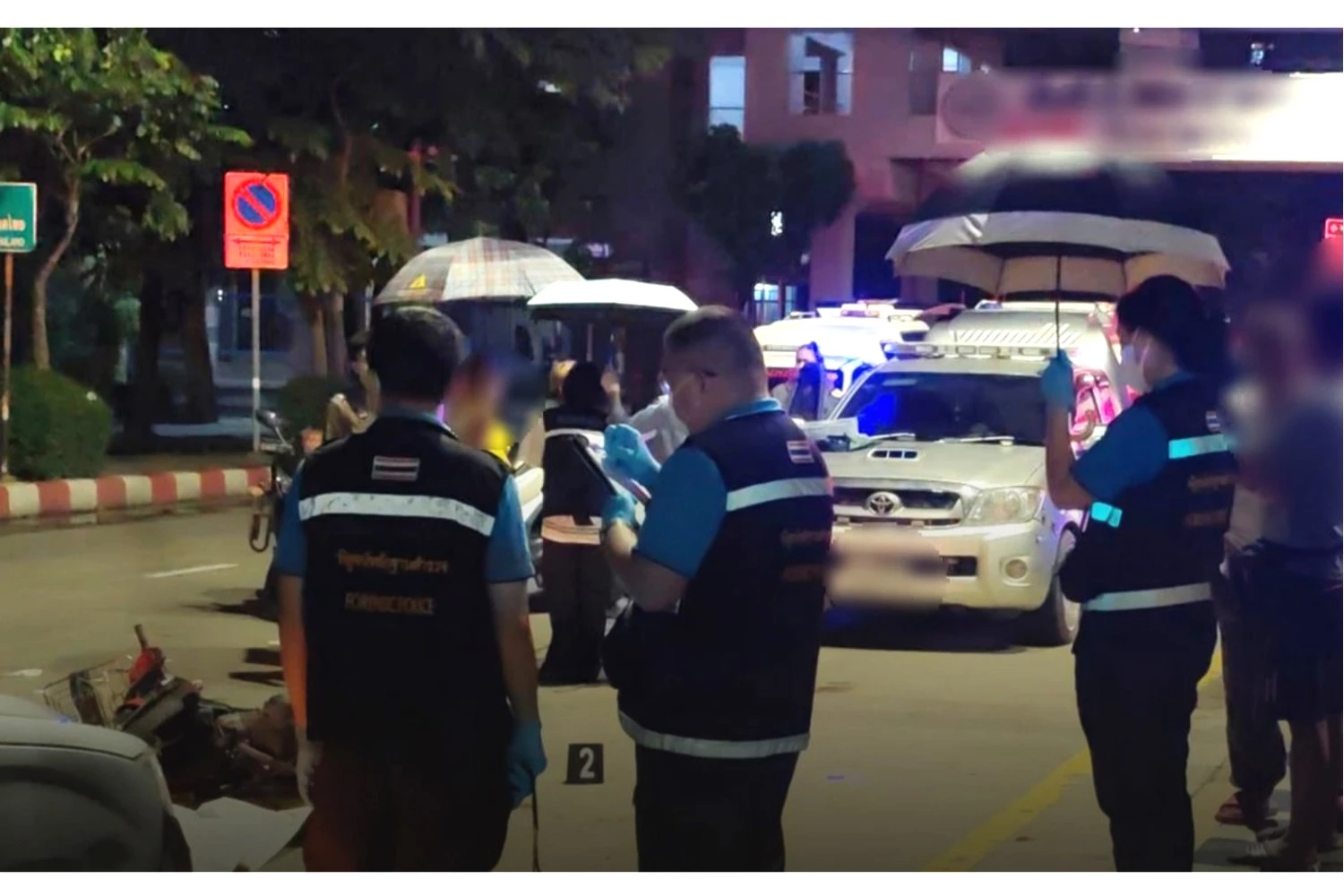 Garde de sécurité tué pendant le hold-up du port de Bangkok