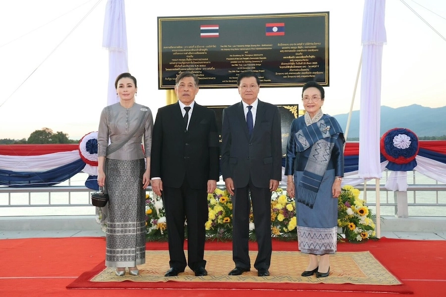 THAÏLANDE – LAOS : Inauguration du cinquième pont de l’amitié sur le Mékong