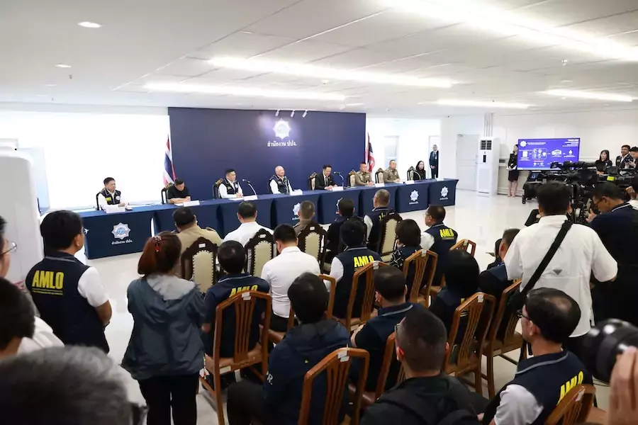 THAÏLANDE – SOCIÉTÉ : Plus de 20 milliards de bahts saisies dans des affaires d’escroqueries en ligne