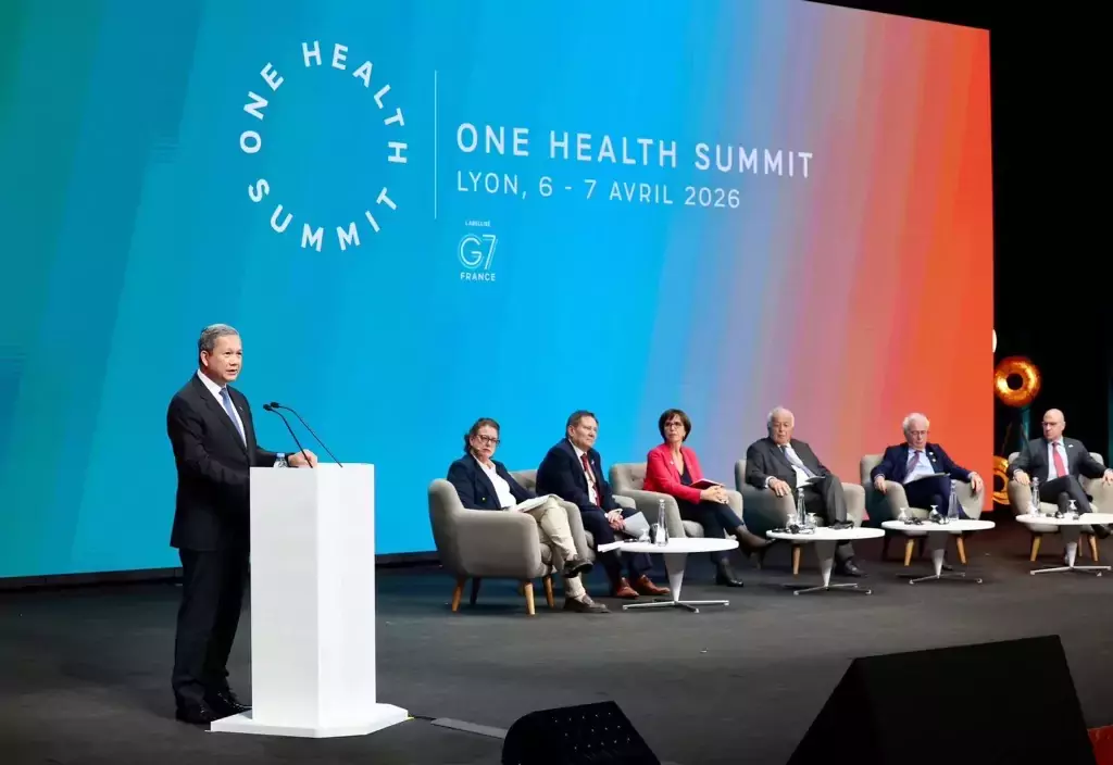 CAMBODGE – FRANCE : À Lyon, Hun Manet appelle à une mobilisation mondiale face aux crises sanitaires