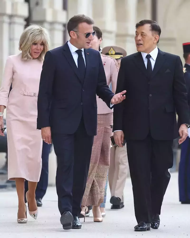 THAÏLANDE – FRANCE : Emmanuel Macron salue une visite d’État « historique » du roi Rama X
