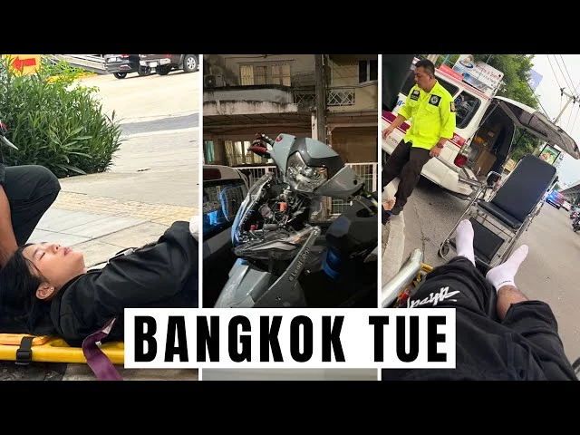 Dans un cercueil après son accident... | THAÏLANDE