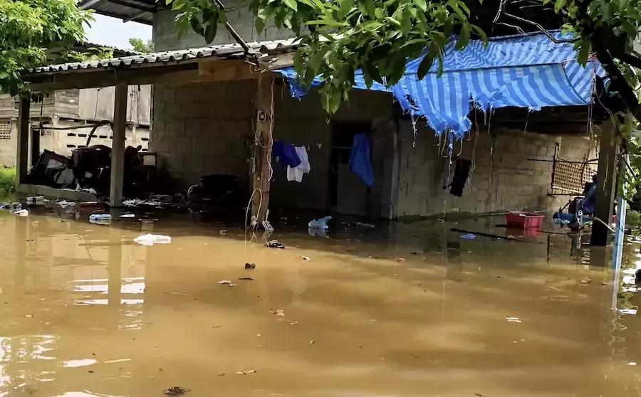 THAÏLANDE – INTEMPÉRIES : La tempête Maysak provoque des crues soudaines dans la province de Trat