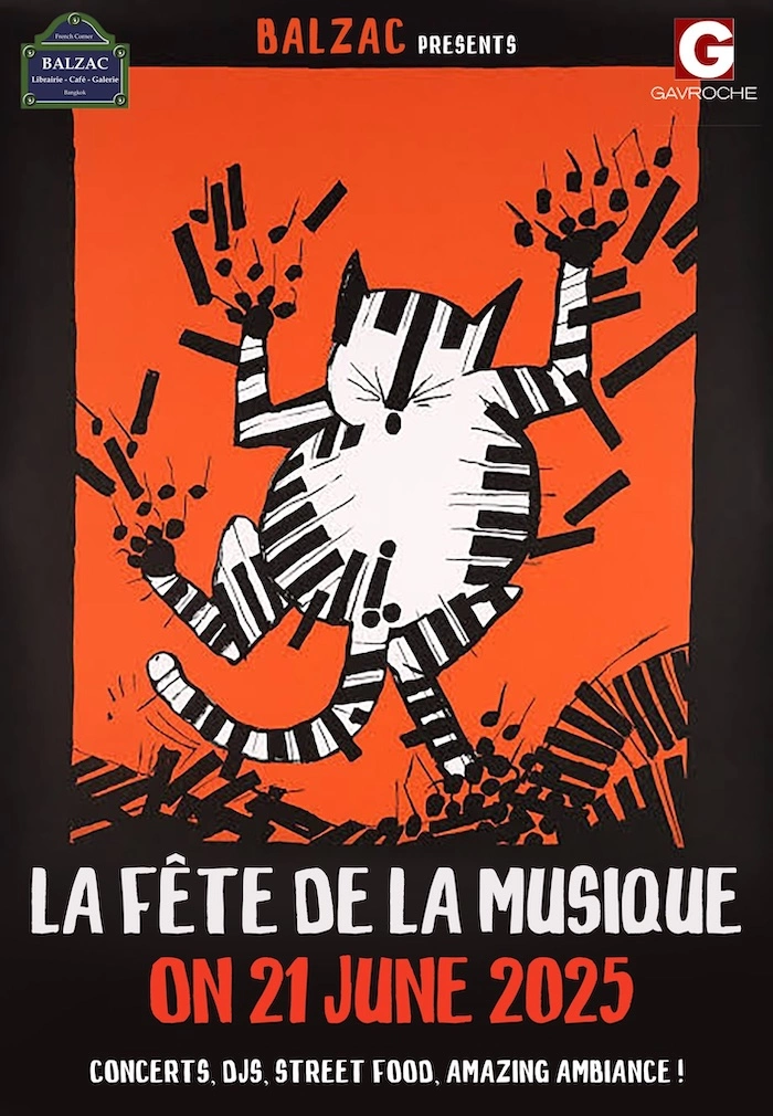 BANGKOK – ÉVÉNEMENT : Le Café Balzac célèbre la Fête de la Musique le 21 juin