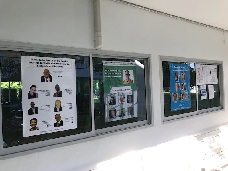 THAÏLANDE – FRANCE : Élections des conseillers des Français de l’étranger, l’ordre officiel des listes dévoilé à Bangkok