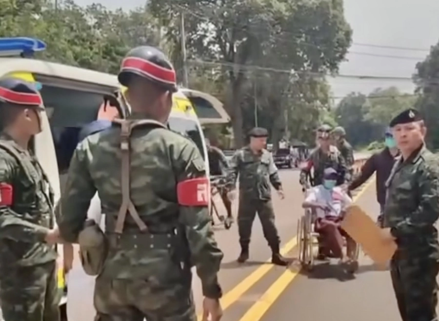 THAÏLANDE – CAMBODGE : Deux soldats cambodgiens libérés