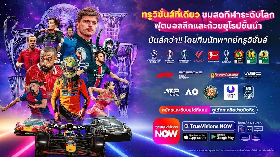 THAÏLANDE – MÉDIA : La guerre du football éclate entre TRUE et ADVANC