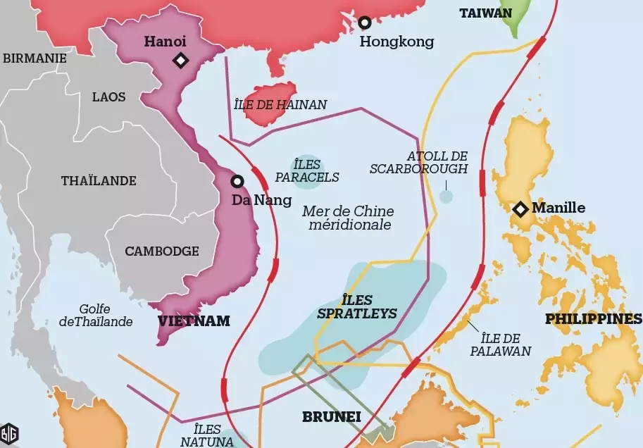 VIETNAM – DIPLOMATIE : Hanoï dénonce des violations de souveraineté en mer de Chine méridionale
